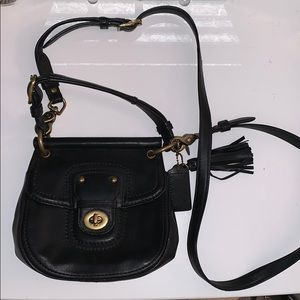 Coach leather cross body